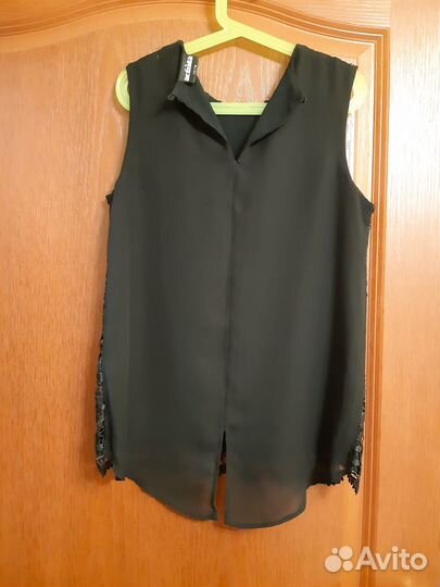 Блузка черная для девочки