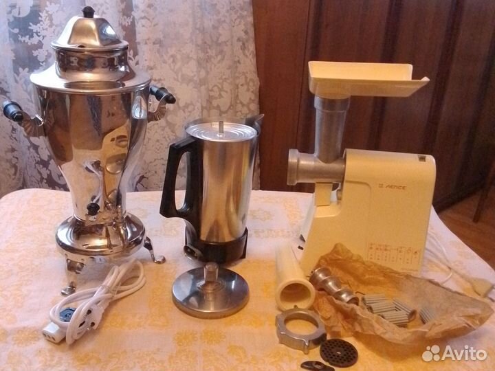 Мясорубка, варочная, кофеварка