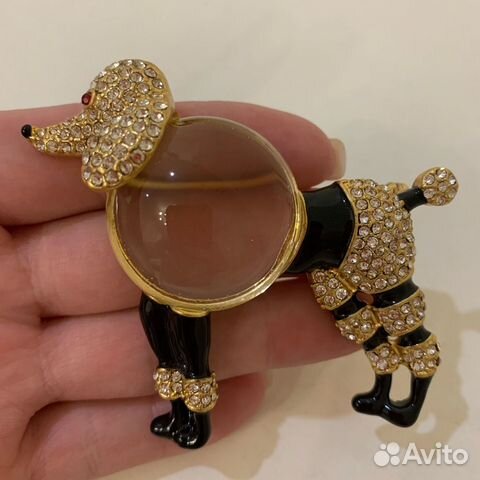 Пудель от Trifari jelly belly