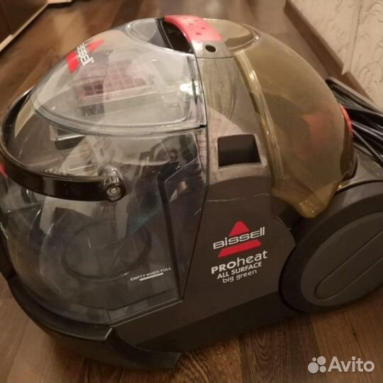 Моющий пылесос Bissell pro heat Big Green