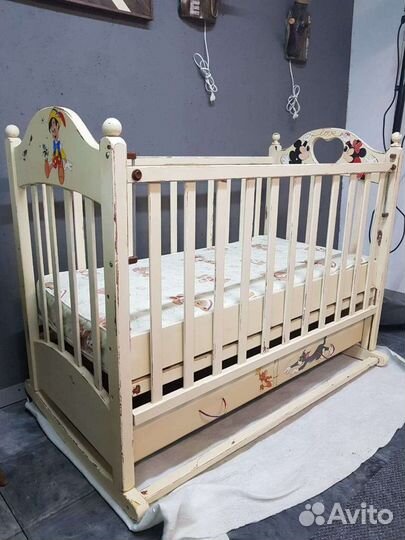 Детская кроватка Walt Disney