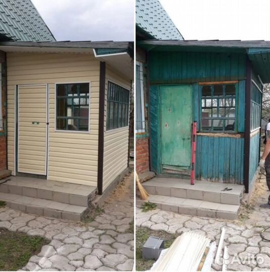 Отделка виниловым сайдингом