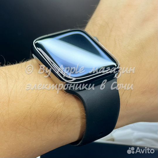 Apple Watch 9 45мм (2 ремешка, безрамочные)