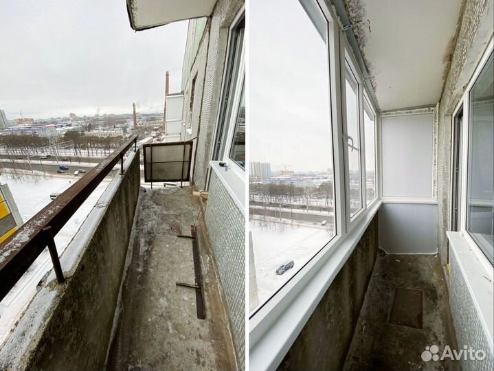 Окна пвх под ключ / остекление балконов под ключ