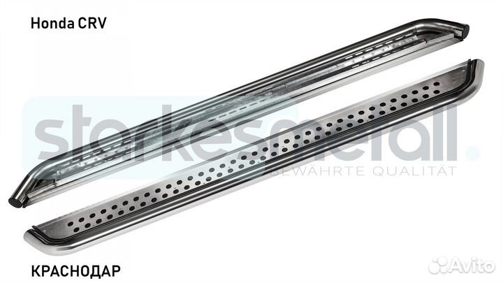 Пороги подножки Honda CRV Style