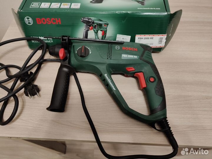 Перфоратор bosch PBH 2000 RE