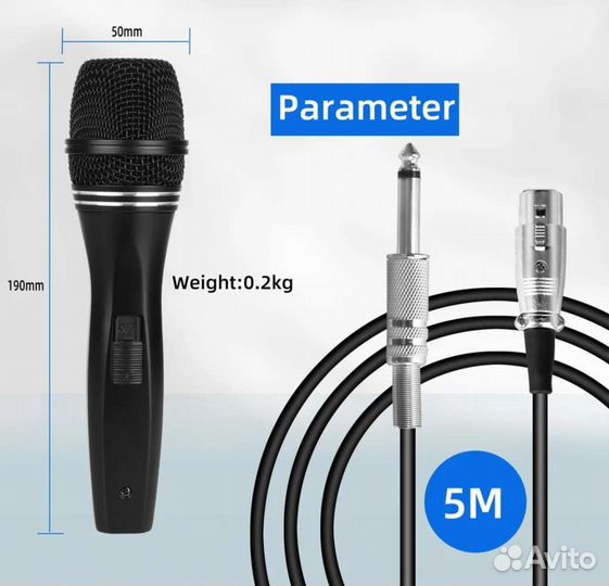 Микрофон проводной Depesheng C3
