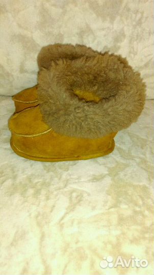 Пинетки из овчины