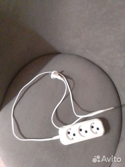 Удлинитель электрический, 1,5 метра