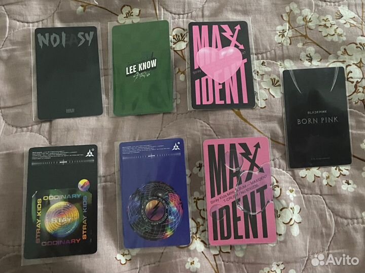 Кпоп карты stray kids blackpink