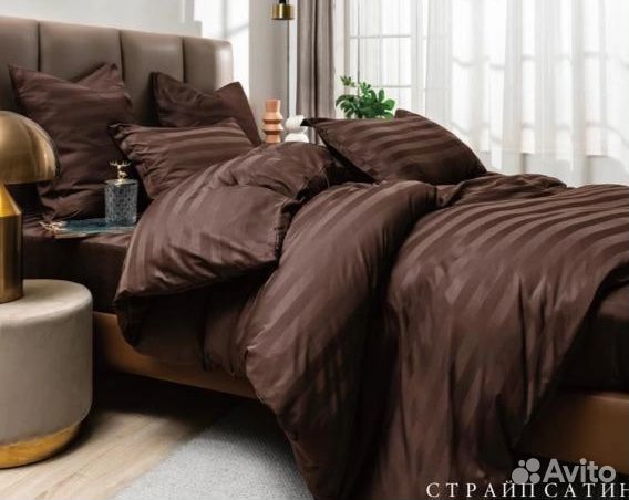 Постельное белье страйп сатин