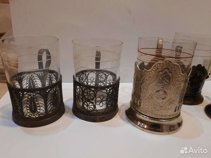 Подстаканники винтаж времен СССР