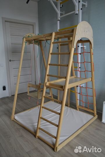 Детский спорткомплекс из дерева