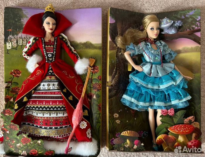 Barbie Alice In Wonderland & The Queen Of Hearts