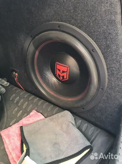 Сабвуфер и усилитель молот урал