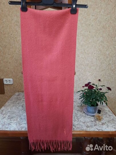 Yves Saint Laurent шарф из шерсти