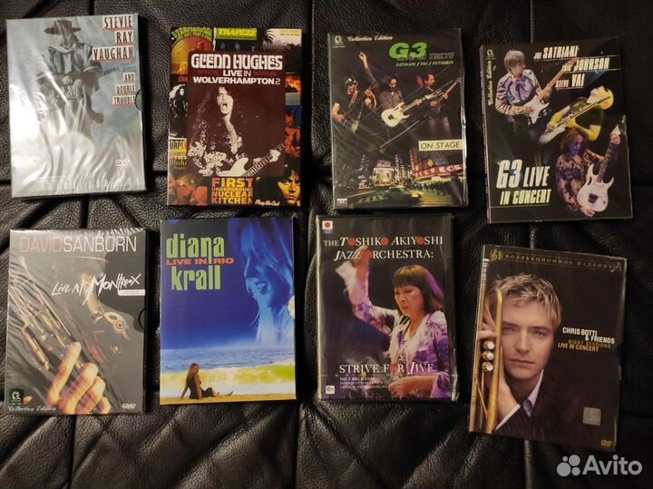 Музыкальные DVD/Blu-ray диски