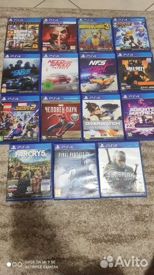 Игры для ps4, ps5, Xbox One,гта5, фифа23,майнкрафт