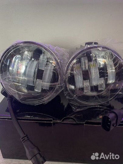 Противотуманные фары на Nissan 7 линза