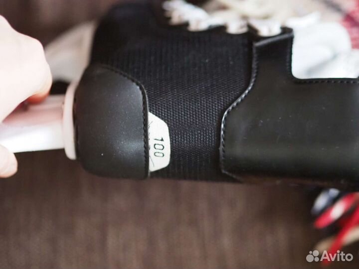 Коньки хоккейные детские 100 Oroks, стелька 18 см