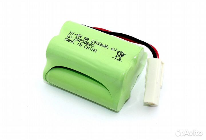 Аккумулятор Ni-Mh 6V 2400 mAh AA Row разъем EL-2P