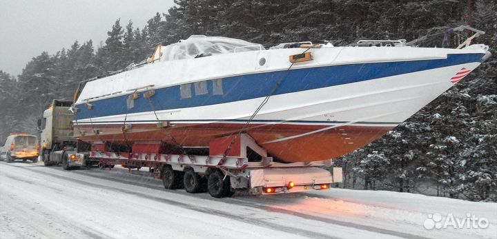 Услуги перевозки негабарита, трал