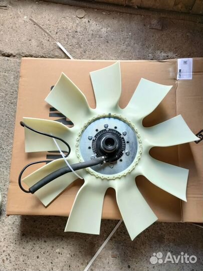 Вентилятор с муфтой D-650 carconn 536-10