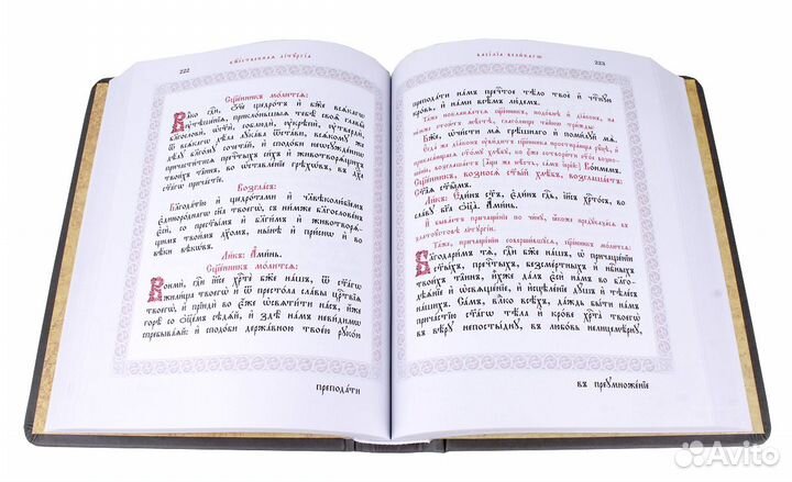 Служебник на церковнославянском языке