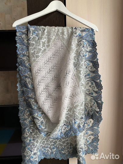 Палантин вязаный