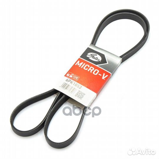 Ремень поликлиновый 6PK1853 Gates