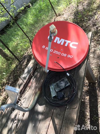 Комплект спутникового тв МТС