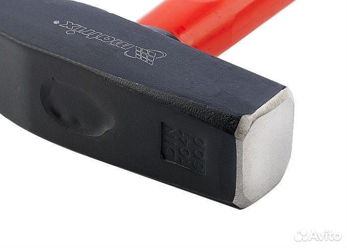 Молоток слесарный, 600 г, фибергласовая обрезиненн