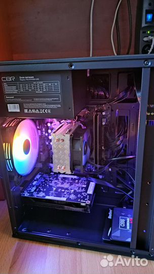 Компьютер нов i3 10100/SSD 512/16 Gb озу/RX550 4 G