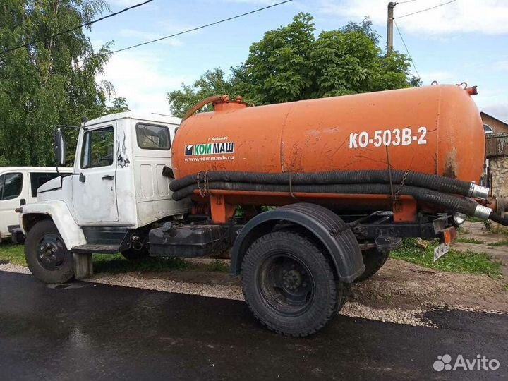 Услуги ассенизатора