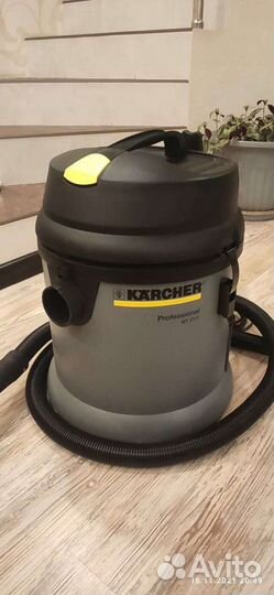 Профессиональный пылесос karcher NT 27/1
