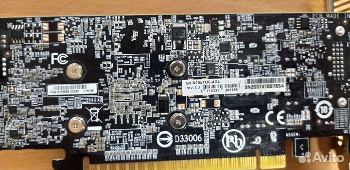 Видеокарта GV-N105TOC-4GL