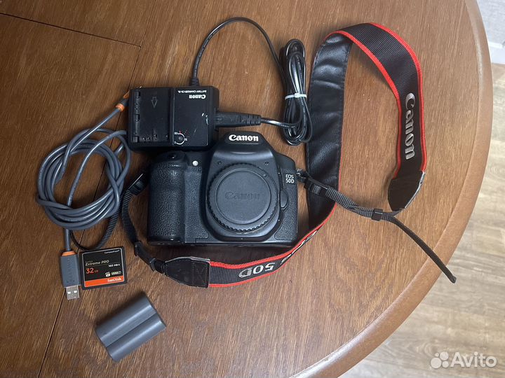 Зеркальный фотоаппарат canon 50d body