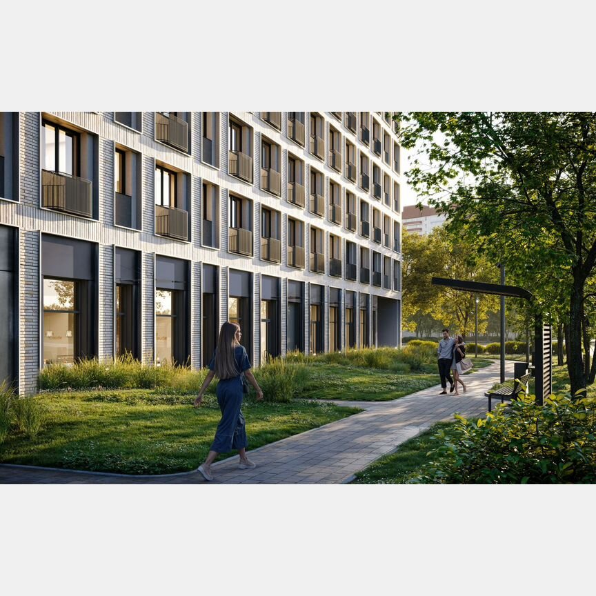 2-к. квартира, 66,5 м², 6/8 эт.