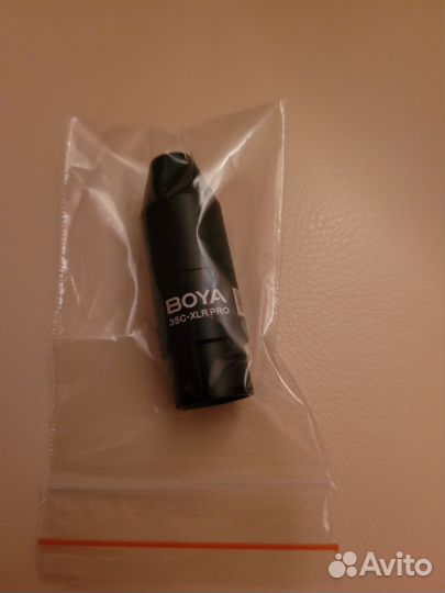 Адаптер Boya 35C-XLR PRO, 3.5 мм на XLR