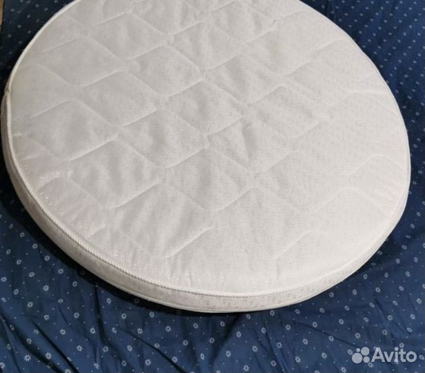 Матрас детский на круглую кроватку