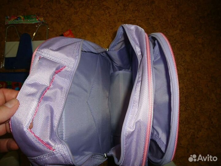 Новый рюкзак с принадлежностями
