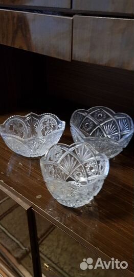 Ваза хрустальная