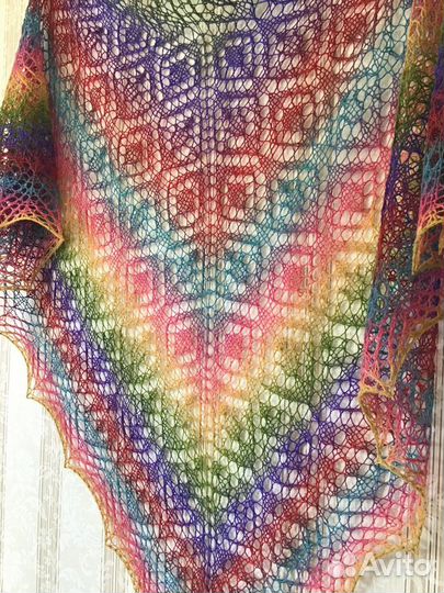 Шали ручной работы