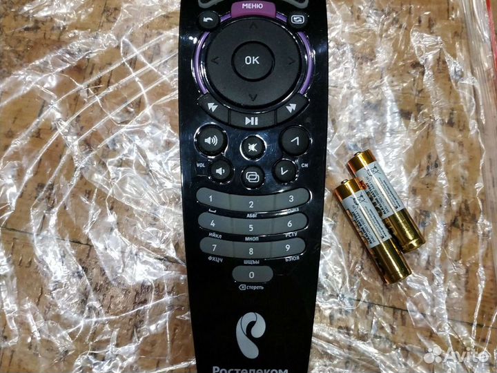 Пульт Ростелеком с батареями