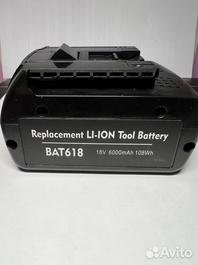 Аккумулятор BAT618 6000mAh 18V 108Wh