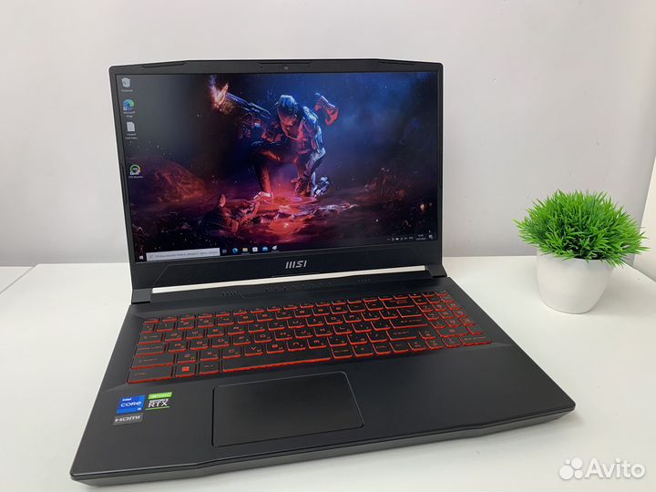 Игровой ноутбук msi RTX 3060