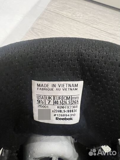 Кроссовки reebok