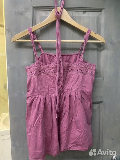 Топ на бретелях