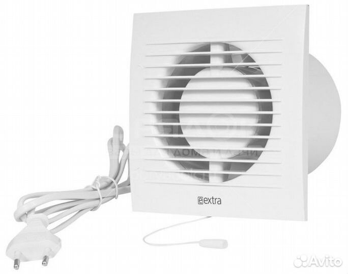 Вентилятор вытяжной Е-extra EE100WP с выключателем