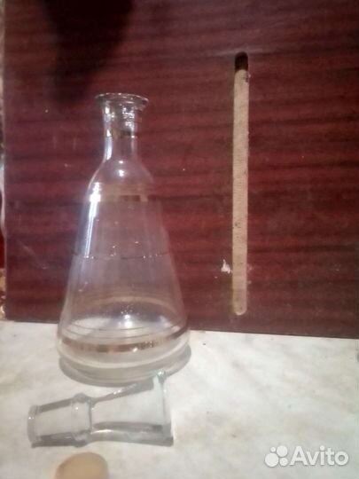 Графин с рюмками, фужерами, стопками СССР